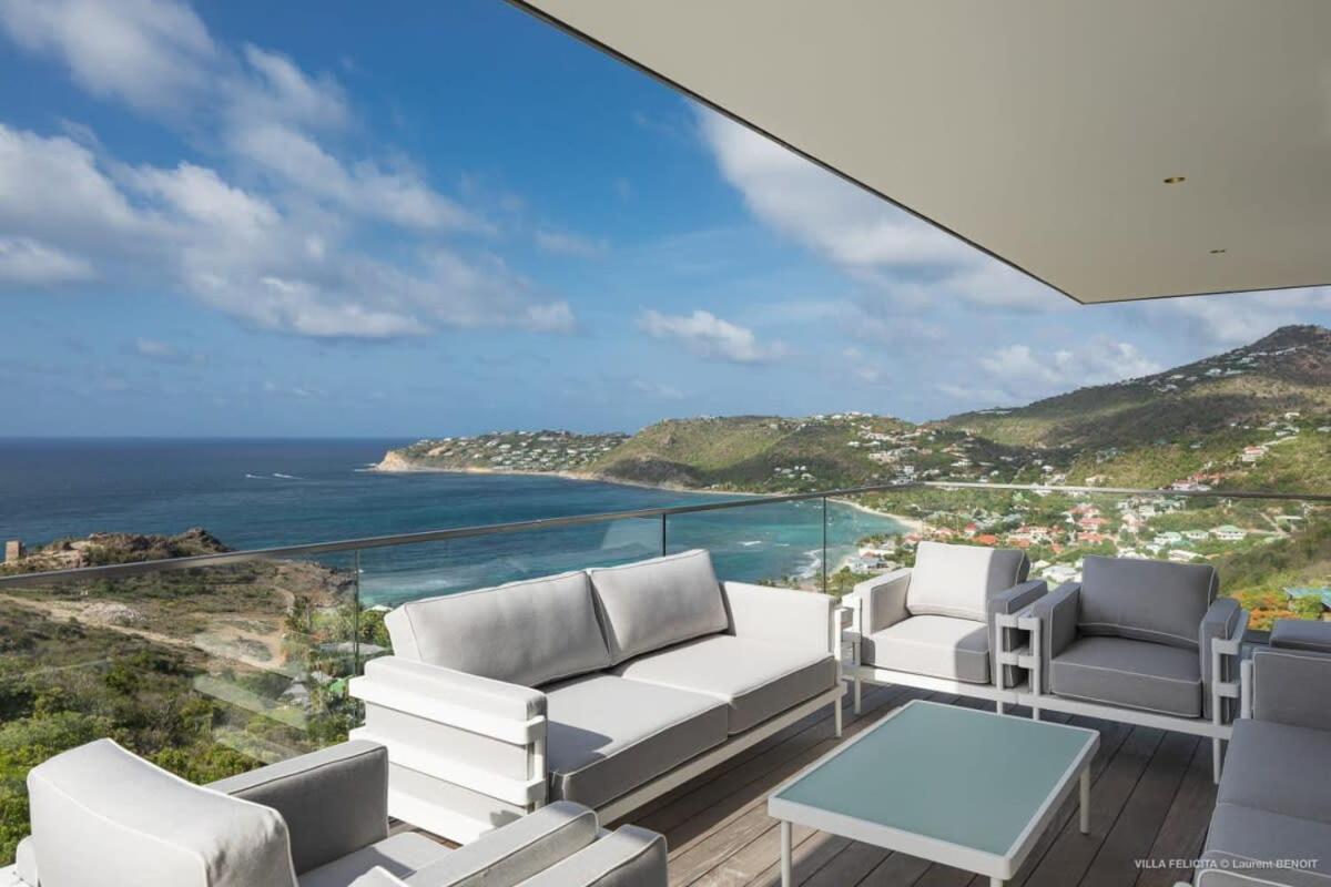 On A Hill Side Villa With Superb Amenities St. Barthelemy エクステリア 写真