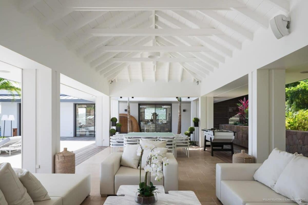 On A Hill Side Villa With Superb Amenities St. Barthelemy エクステリア 写真