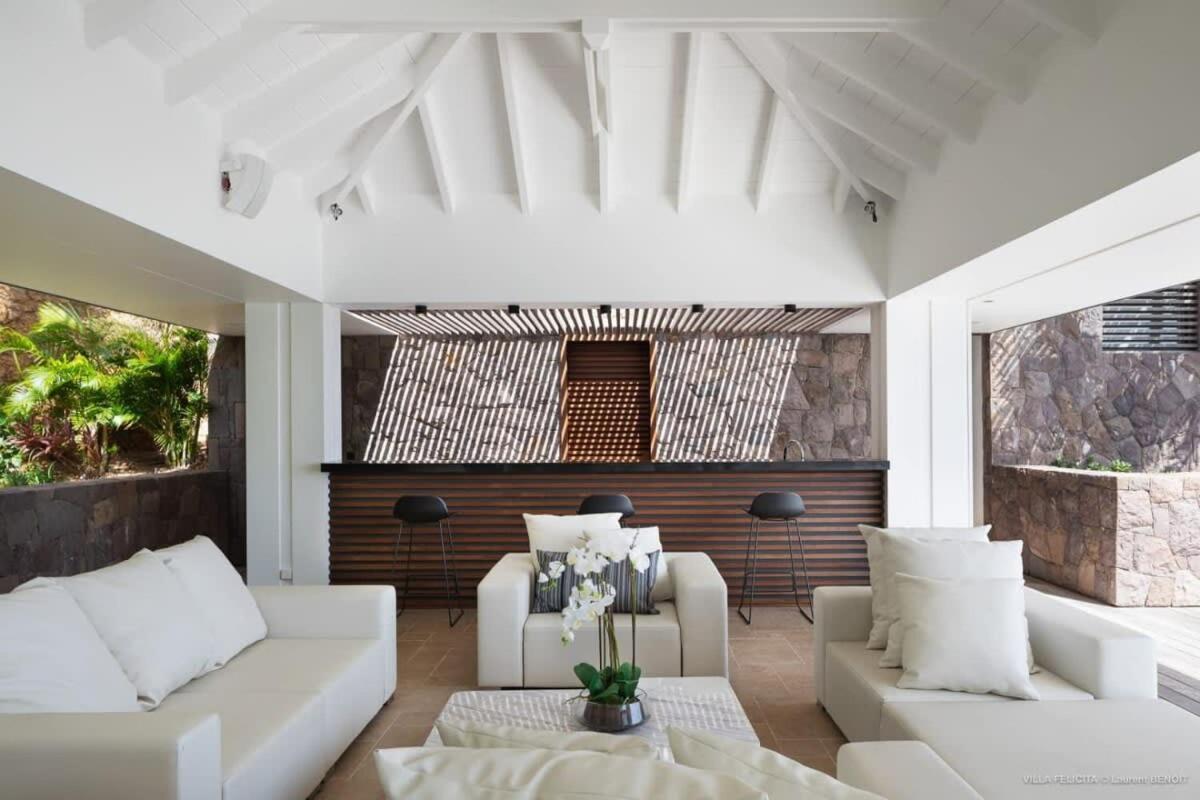 On A Hill Side Villa With Superb Amenities St. Barthelemy エクステリア 写真