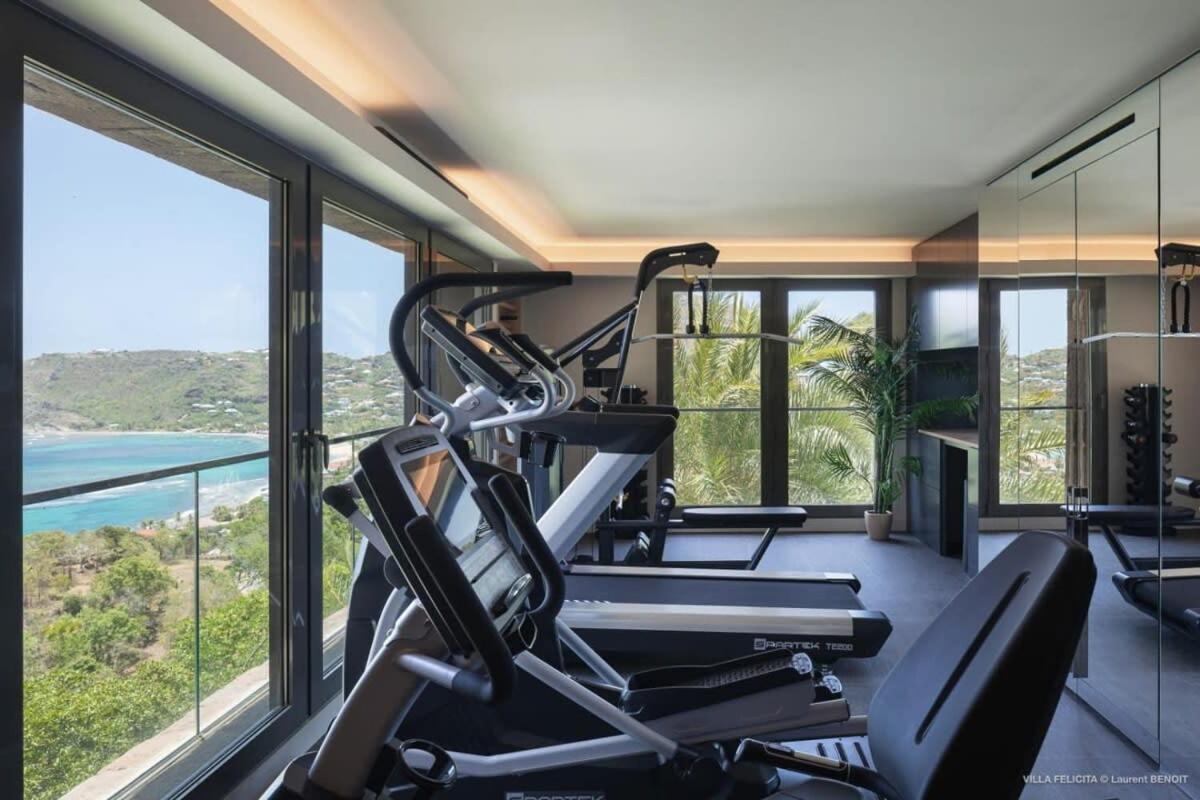 On A Hill Side Villa With Superb Amenities St. Barthelemy エクステリア 写真